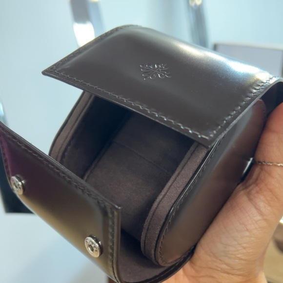 Patek Philippe Travelbox Travelcase Watch-Box Travel Case Watches Pocket New - Picture 4 of 4